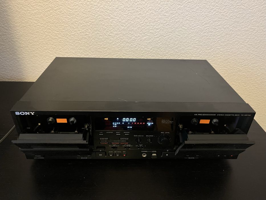Sony magnetofon deck TC-WR720