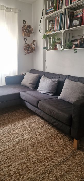 Sofa ikea 3 grandes lugares com chaise long