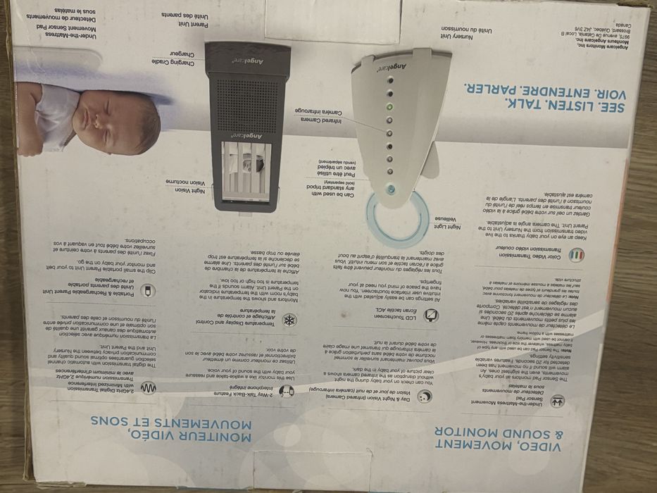 Monitor e sensor pad AngelCare 3.0