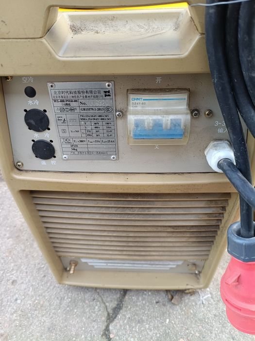 Spawarka TIG TIME WS400 400A  możliwość spawania MMA nierdzewka inox