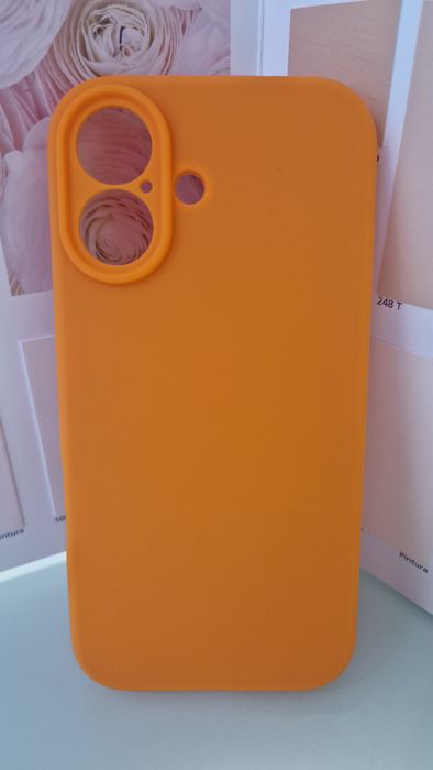 Silicone Lite Case do Iphone 17 pomarańczowy