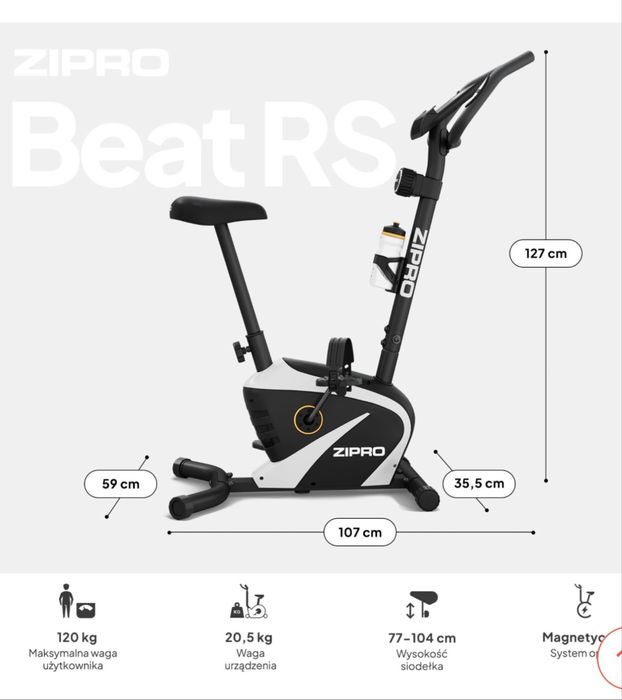 Rower stacjonarny Zipro Beat RS