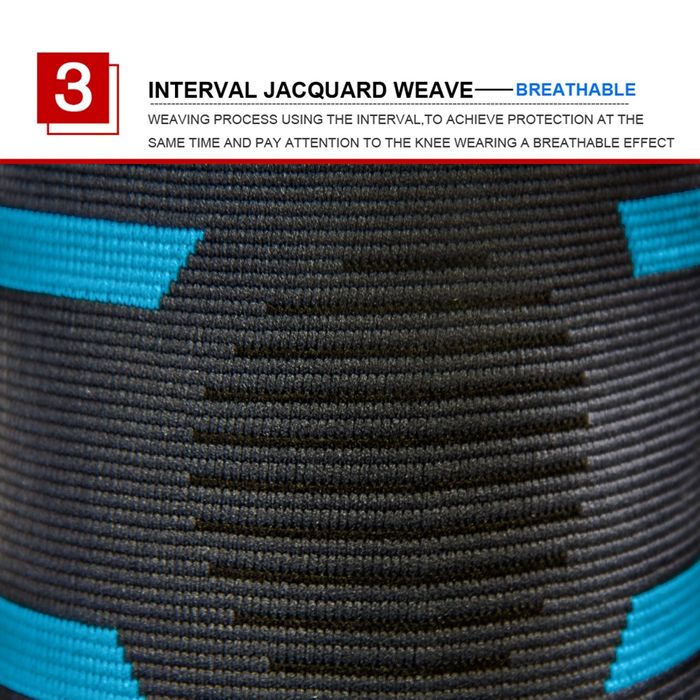 Еластичний Спортивний Наколінник фіксатор коліна Компресійний Бандаж