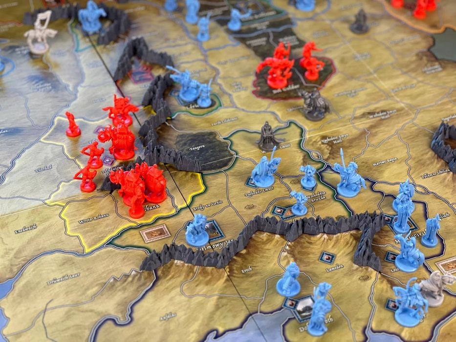 Góry do gry Wojna o Pierścień NA PLANSZĘ GAMU.PL