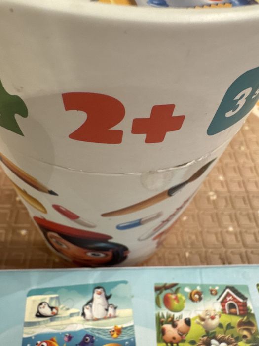 Пазли 2-5 років Висока якість