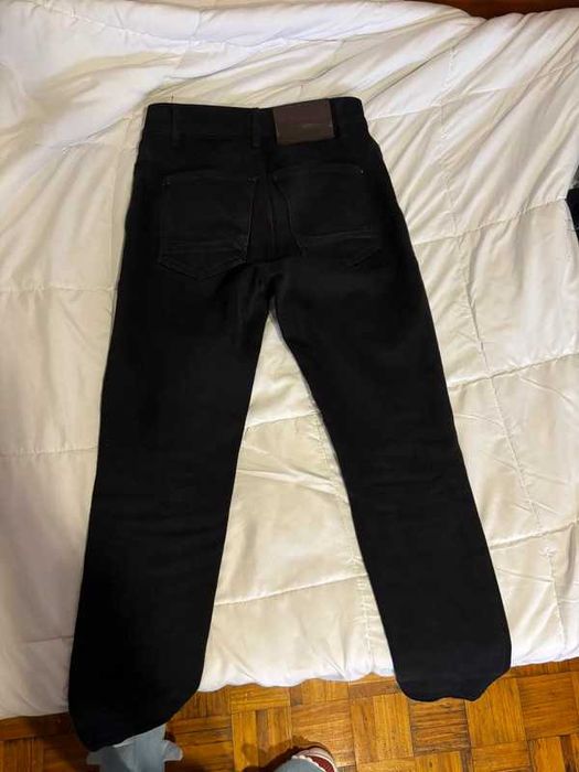 Calças Pretas Zara Slim Fit