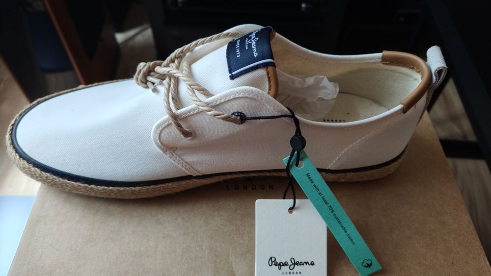 Espadryle męskie Pepe Jeans rozmiar 46