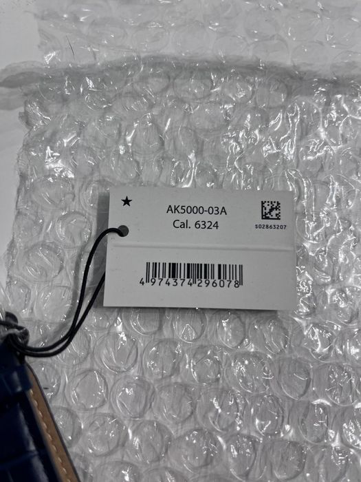 Zegarek Citizen AK5000-03A Niebieski z fazami księżyca NOWY