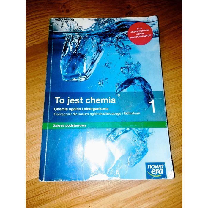 Podręcznik do chemii część 1 liceum