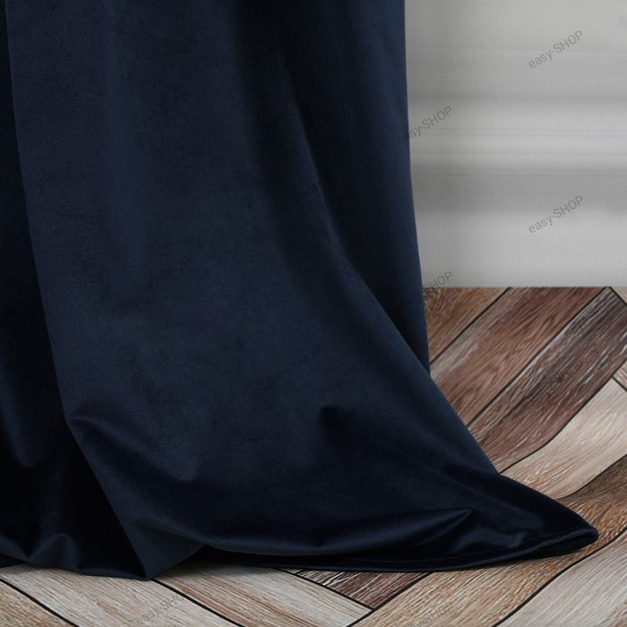 2 sztuki zasłony welurowe grantowe na przelotkach 250x145