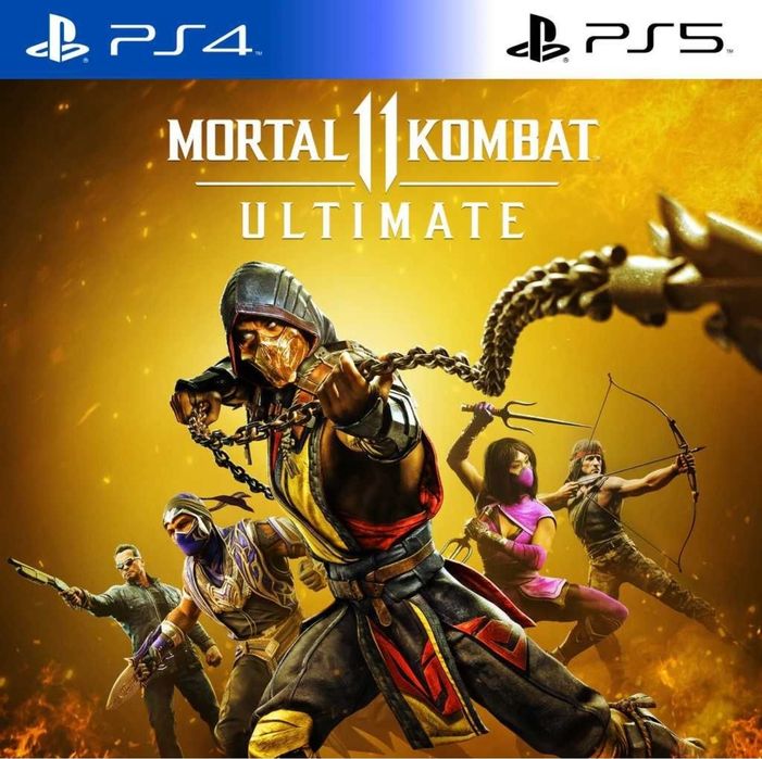 Mortal Kombat Bundle, Всі 3 частини разом, Гра Для PS4/PS5, Не Диск!