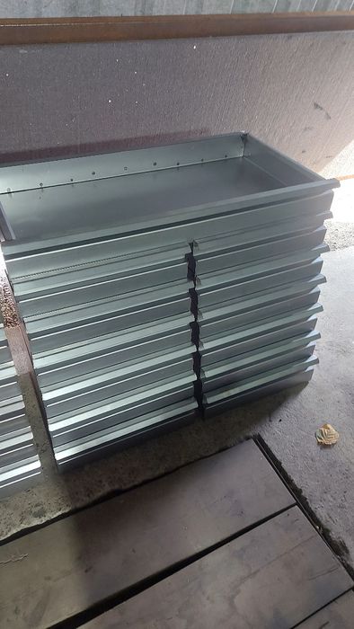 Szuflada stalowa na wymiar szuflady warsztatowe  bhp do warsztatu