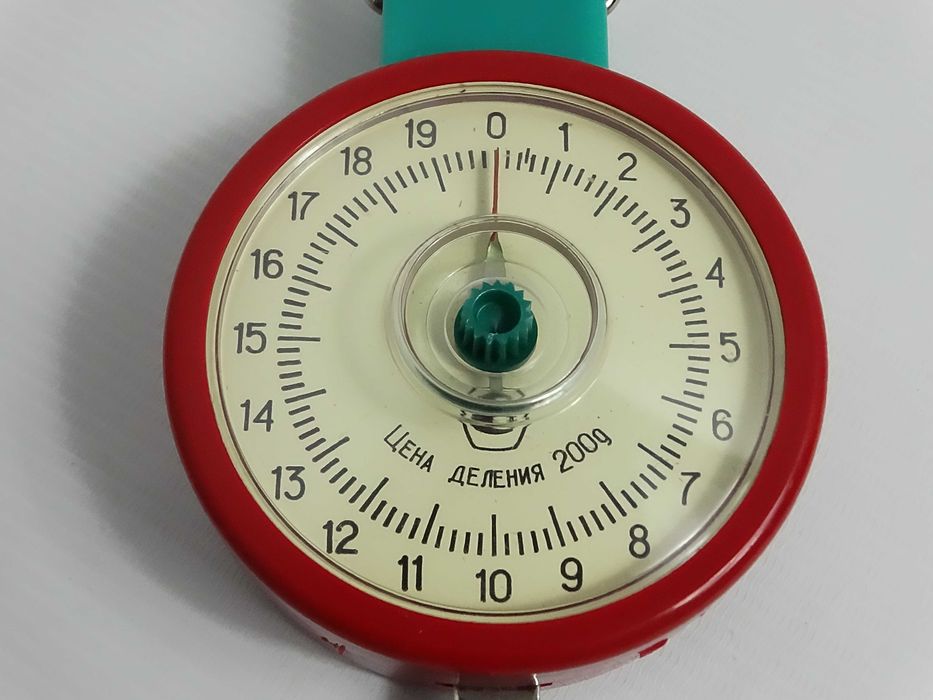 Kultowa waga PRL / Bezmian radziecki ZSRR – sprawny, Retro Design
