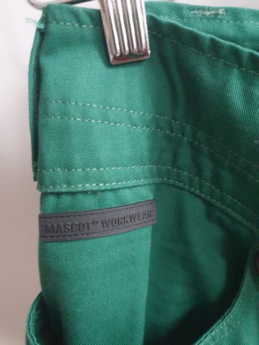 Zielone spodnie robocze Mascot Cordura S