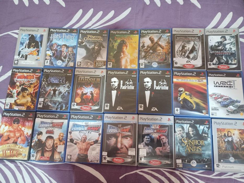 Jogos vários usados