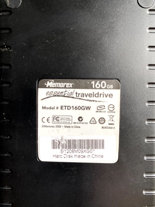 Disco HDD Externo Memorex 160GB