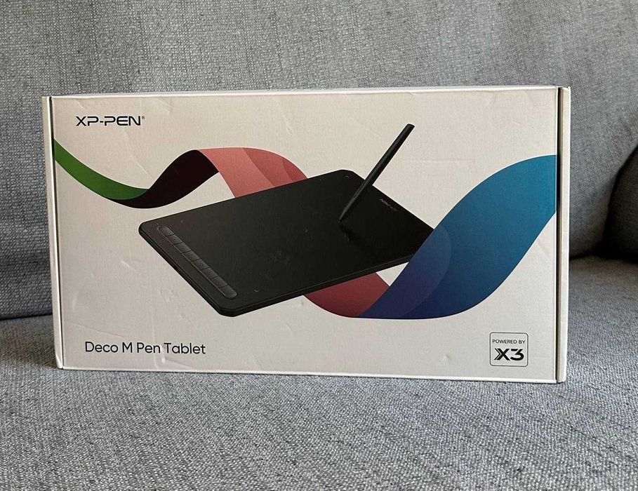 Графічний планшет XP-PEN Deco M, чіп X3, колір рожевий
