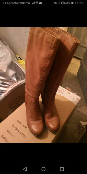 Kozaki skórzane Lasocki rozm. 39