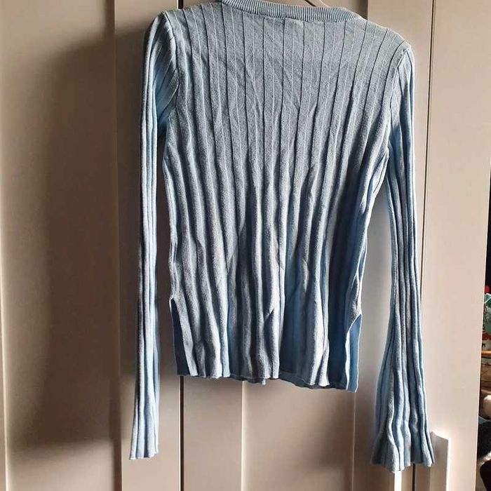 Sweter bluzka w paski roz.S H&M