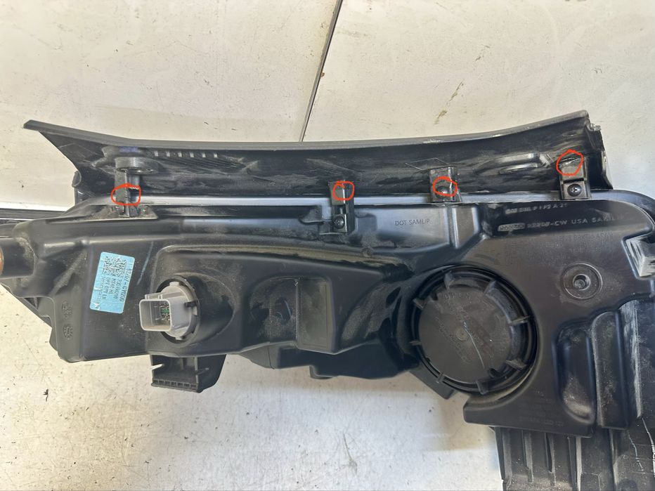 фара левая Hyundai Tucson USA LED 2022 2023 2024 92207CW200