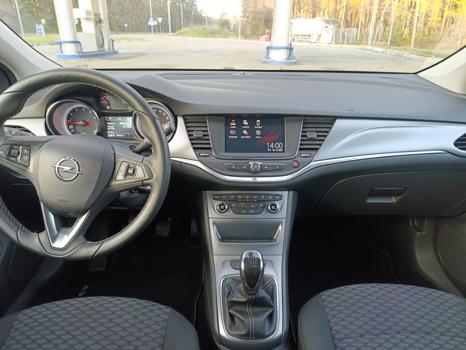 Опель Астра К 1.4 турбо