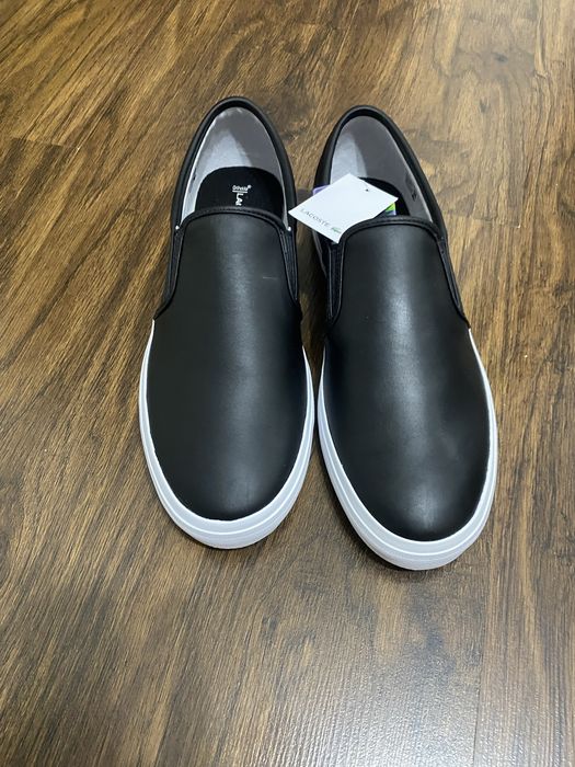 Чоловічі шкіряні сліпони Lacoste Tatalya