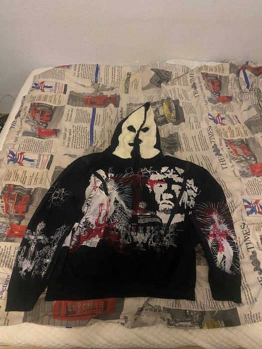 Кастомная худи+балаклава бренда Lusterko Wear