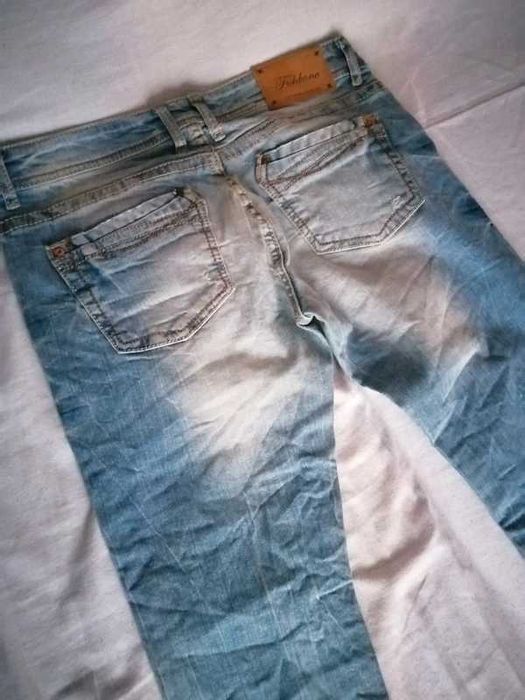 NOWE Jeansy Fishbone New Yorker | Biodrówki Low Waist | Rozmiar W29 M