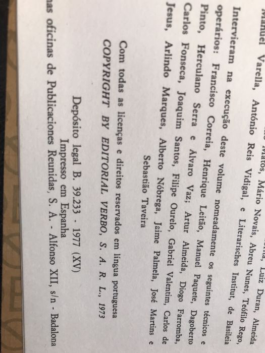 Verbo -Enciclopédia Luso-Brazileira de Cultura