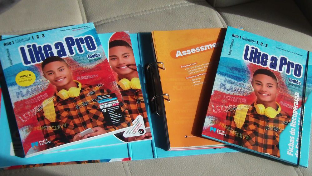 Like a Pro - Inglês -Módulos 1, 2 e 3 (Ano 1)  Dossier do professor