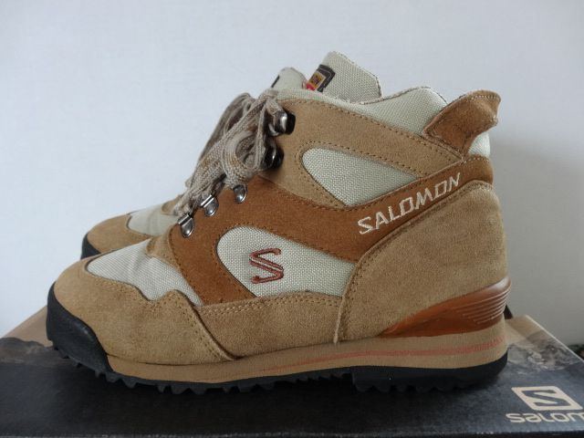 Buty Salomon roz 39 1/3 TREKKINGOWE Skóra Turystyczne