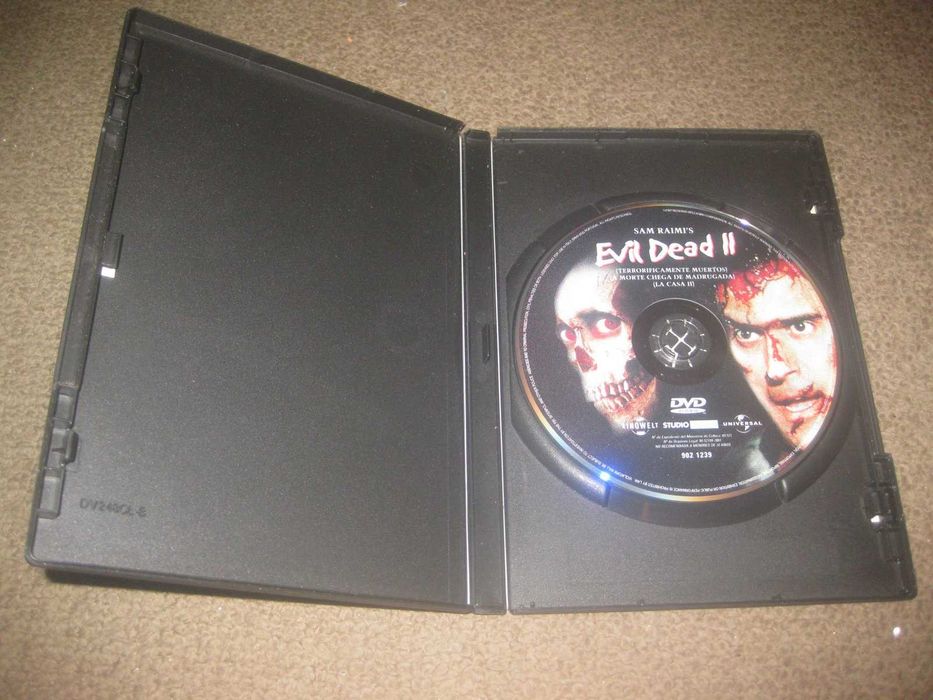 DVD "A Morte Chega de Madrugada" com Bruce Campbell/Raro!