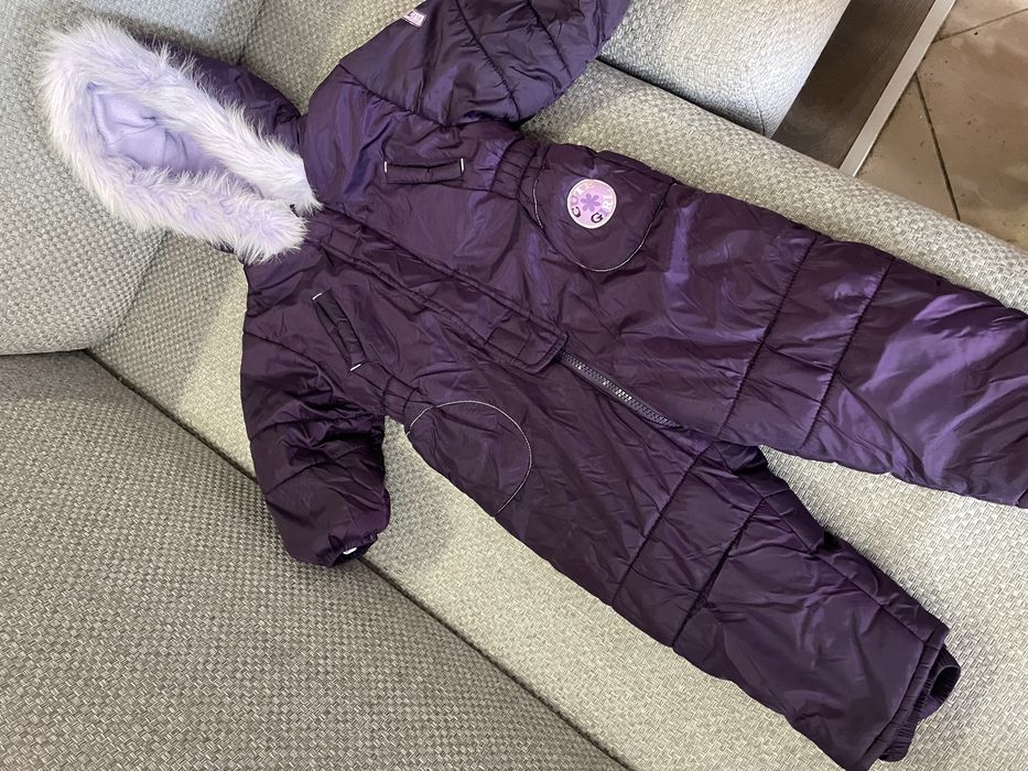 Комбінезон baby club євро зима 80 см для дівчинки
