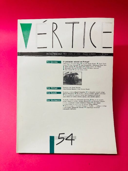 Revista Vértice Nº54, Maio/Junho de 1993 Série II