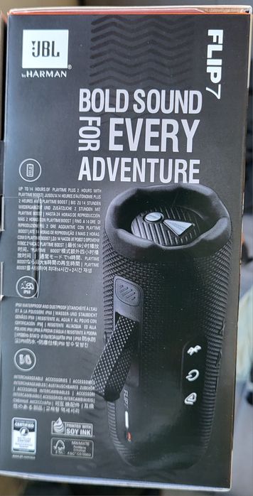 JBL flip7 É novo, na caixa original.