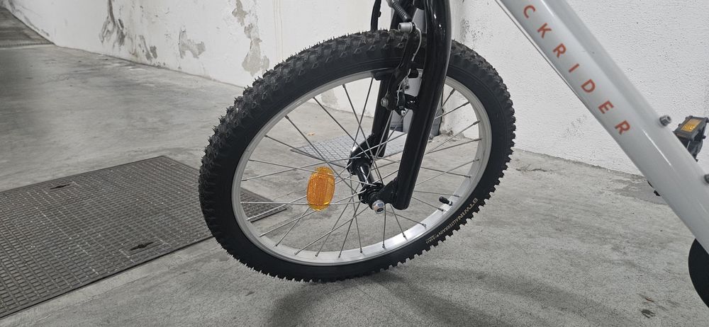 Bicicleta rockrider decathlon  criança expl 120 20"