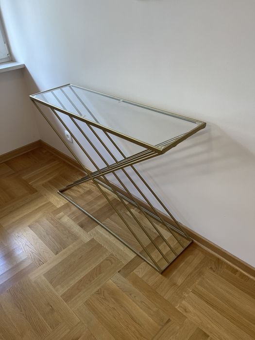 Konsola metal +szklo