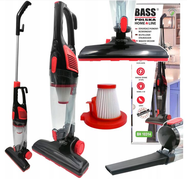 Пилосос без мішка вертикальний 600 Вт / Пылесос с контейнером