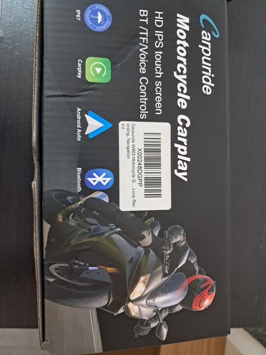 Car Play Android auto para moto, Carpuride W603