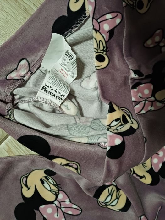 Komplet welurowy, dres Myszka Minnie, Disney