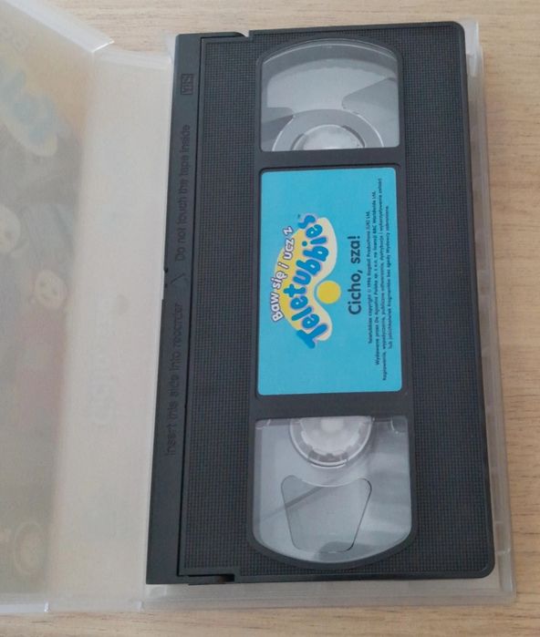 VHS Baw sie i ucz z Teletubbies cicho sza