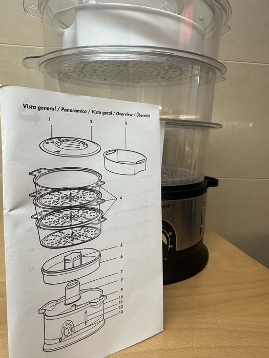 Aparelho para Cozinha a Vapor