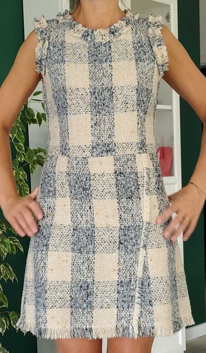 Sukienka Milu by Milena Płatek w kratę r. 36