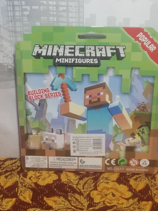 Figurki Mini Ludziki Klocki Minecraft 6 sztuk.