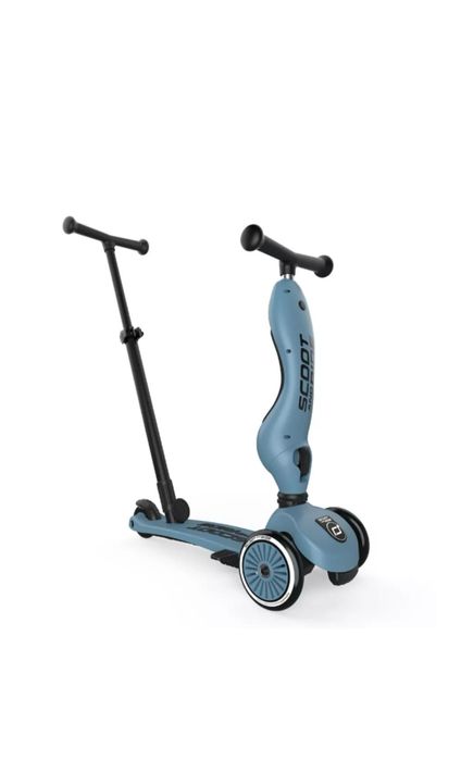 Самокат Scoot and Ride серії Highwaykick-1 Push and Go світло-синій.