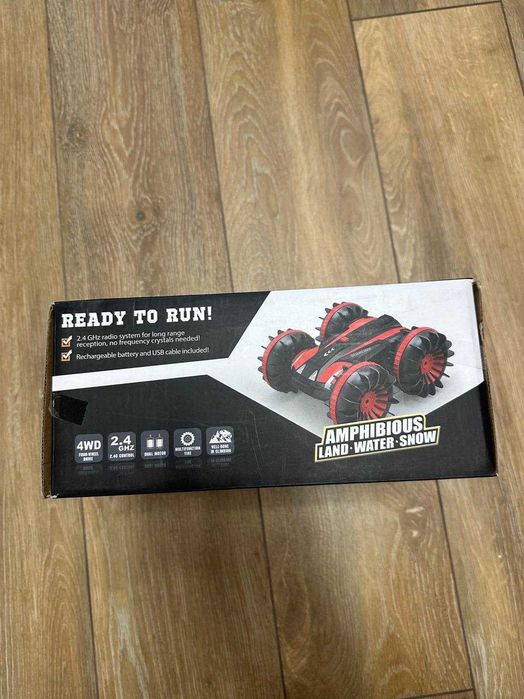 Машинка-амфібія на радіокеруванні 4WD Повний привід | Land-Water-Snow