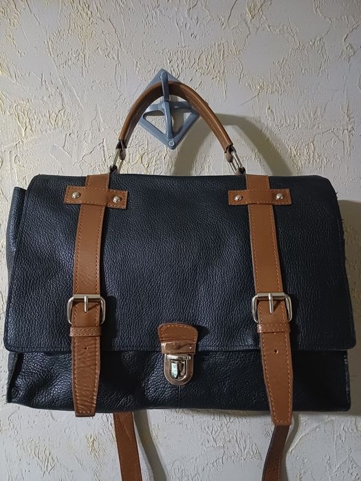 Мужская сумка Asos натуральная кожа