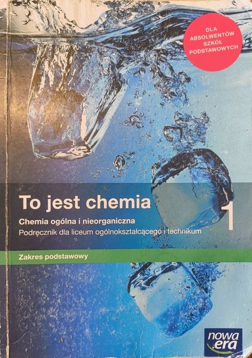 Podręcznik To jest Chemia 1 Liceum i Technikum