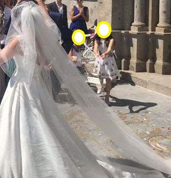 Véu noiva marfim