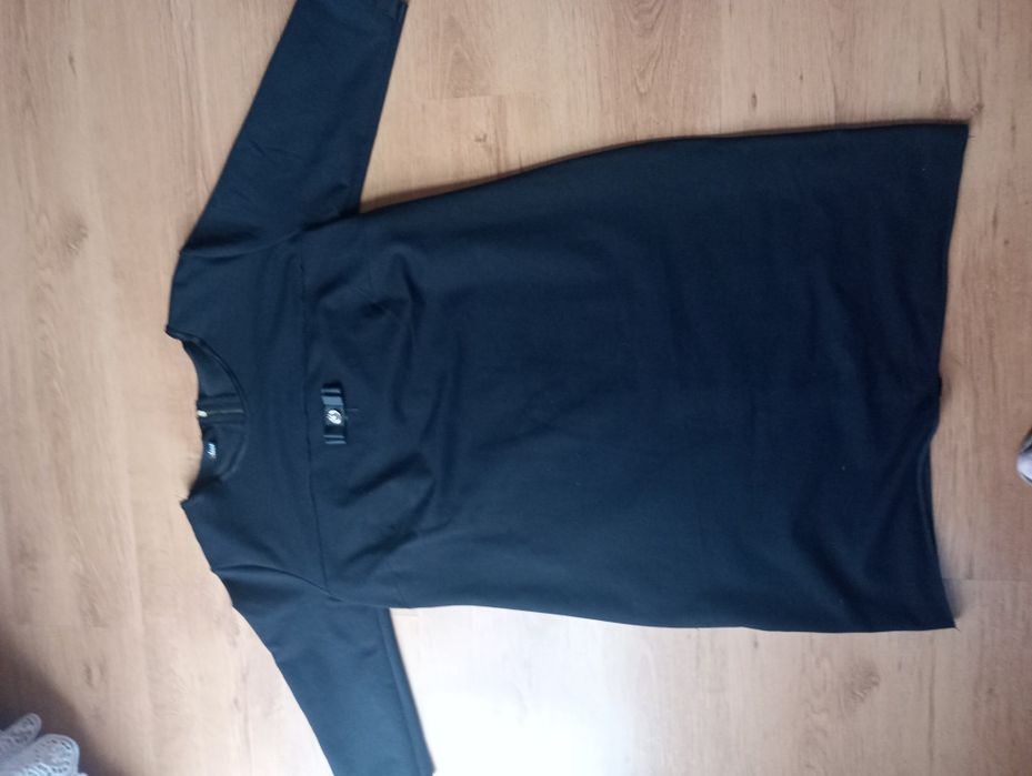 Sukienka dresowa czarna